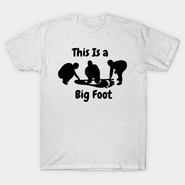 Big Foot T-Shirt by Hudkins